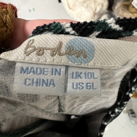 Boden Hannah Seam Detail Corduroy Midi Pocket Dress Tall Long 6T - Picture 2 of 11